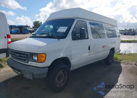 2007 Ford E-250 Commercial/Recreational from USA, damaged, VIN 1FTNS24W97DA30885